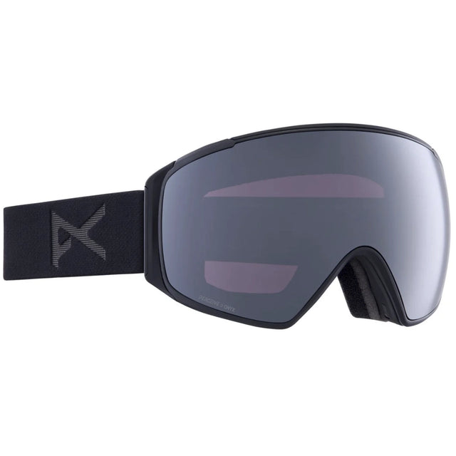 Anon Unisex M4S Goggles (Toric) + Bonus Lens + MFI® Face Mask - Smoke/Perceive Sunny Onyx Smoke/Perceive Sunny Onyx NA Mens Goggles Complete