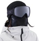 Anon Unisex M4S Goggles (Toric) + Bonus Lens + MFI® Face Mask - Smoke/Perceive Sunny Onyx Smoke/Perceive Sunny Onyx NA Mens Goggles Complete