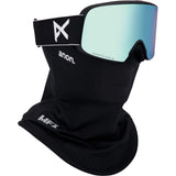 Anon Unisex M6 Goggles + Bonus Lens + MFI® Face Mask - Black/Perceive Variable Blue Black/Perceive Variable Blue One Size Mens Goggles Complete