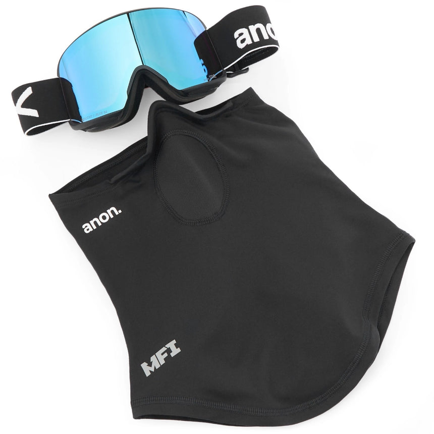 Anon Unisex M6 Goggles + Bonus Lens + MFI® Face Mask - Black/Perceive Variable Blue Black/Perceive Variable Blue One Size Mens Goggles Complete