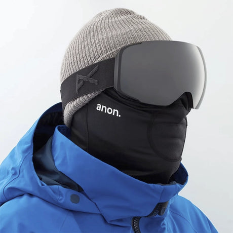 Anon Unisex MFI® Lightweight Neck Warmer - Black Black 1SZ Mens Bandana Face Cover