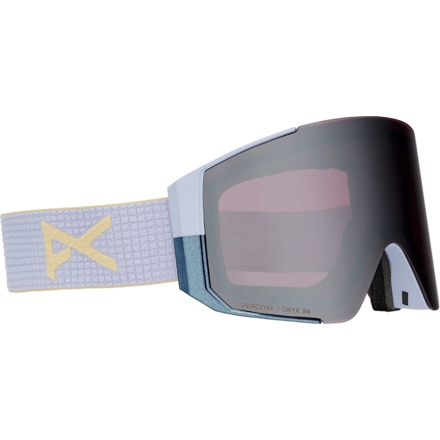 Anon Unisex Sync Goggles + Bonus Lens + MFI® Face Mask - Airstream Blue / Perceive Sunny Onyx Airstream Blue / Perceive Sunny Onyx One Size Mens Goggles Complete