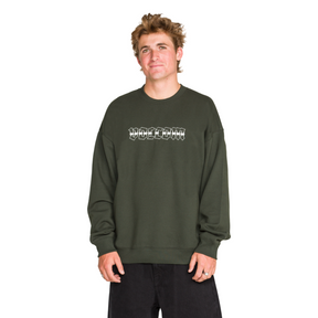 Volcom Volcom Men's Dirty Work Crew - Rosin Rosin M Mens Crew Sweatshirt
