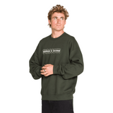 Volcom Volcom Men's Dirty Work Crew - Rosin Rosin M Mens Crew Sweatshirt