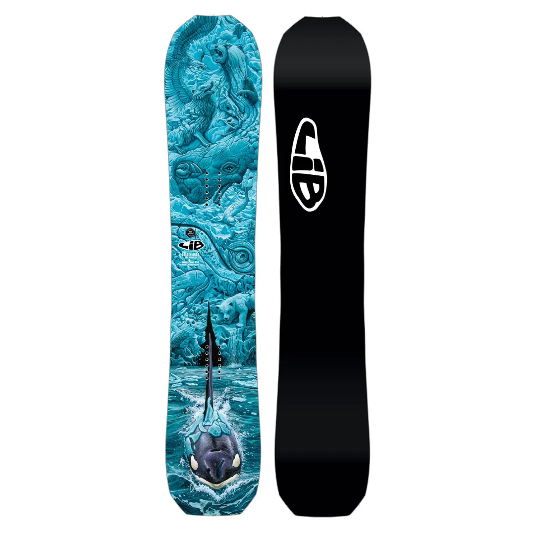 Lib Tech Lib Tech Men's Golden Orca Snowboard Multi 157 Mens Snowboards
