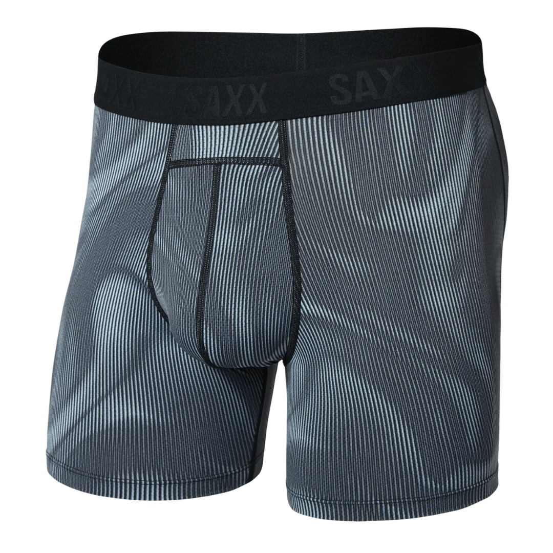 Saxx Saxx Smooth Flex Light Compression - Smoke Camo- Deep Navy Smoke Camo- Deep Navy S Mens Boxer Brief Underwear