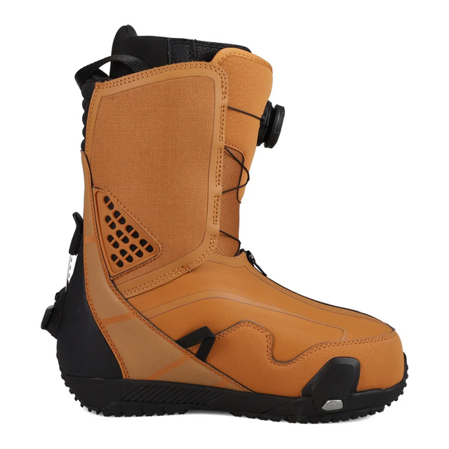 DC DC Men's  Quantum Step On Snowboard Boot - Wheat/Black Wheat/Black 9 Mens Boa Snowboard Boots 6 to 15 US Mens size