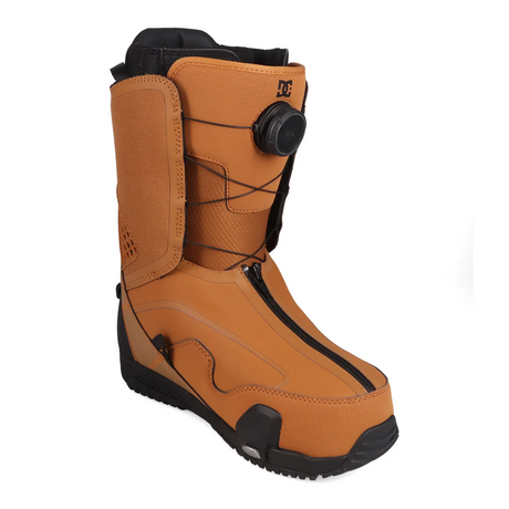 DC DC Men's  Quantum Step On Snowboard Boot - Wheat/Black Wheat/Black 9 Mens Boa Snowboard Boots 6 to 15 US Mens size