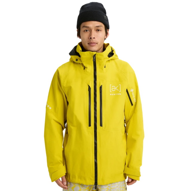 Burton Burton Men's [ak] Swash GORE TEX 2L Jacket - Atomic Yellow Atomic Shatter L Mens Gore-Tex Jackets