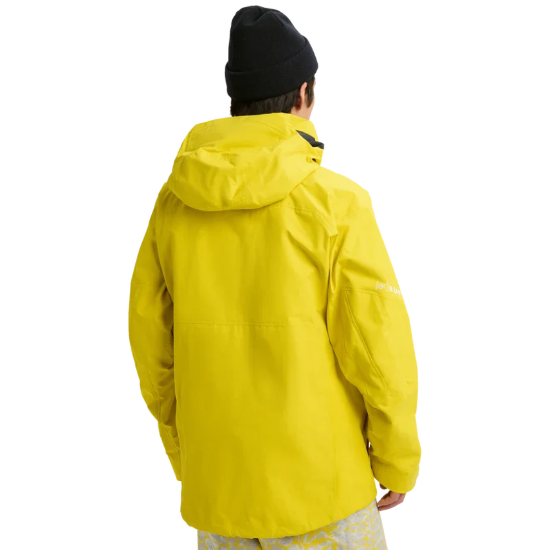 Burton Burton Men's [ak] Swash GORE TEX 2L Jacket - Atomic Yellow Atomic Shatter L Mens Gore-Tex Jackets