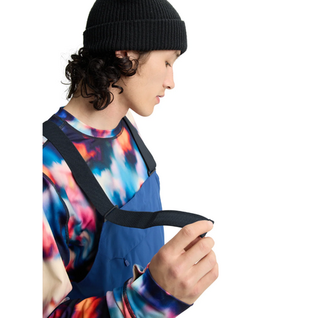 Burton Burton Men's Reserve 2L Stretch Bib Pants - Nightfall Nightfall S Mens Snowboard Bib Pants