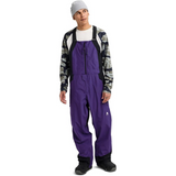 Burton Burton Men's Reserve GORE-TEX® 2L Bib Pants - Prism Violet/True Black Prism Violet/True Black XS Mens Snowboard Bib Pants