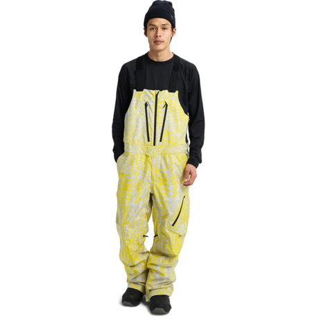Burton Burton Men's [ak] Cyclic GORE-TEX 2L Bib Pants - Atomic Shatter Atomic Shatter S Mens Snowboard Bib Pants