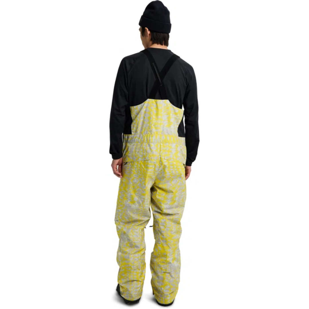 Burton Burton Men's [ak] Cyclic GORE-TEX 2L Bib Pants - Atomic Shatter Atomic Shatter S Mens Snowboard Bib Pants