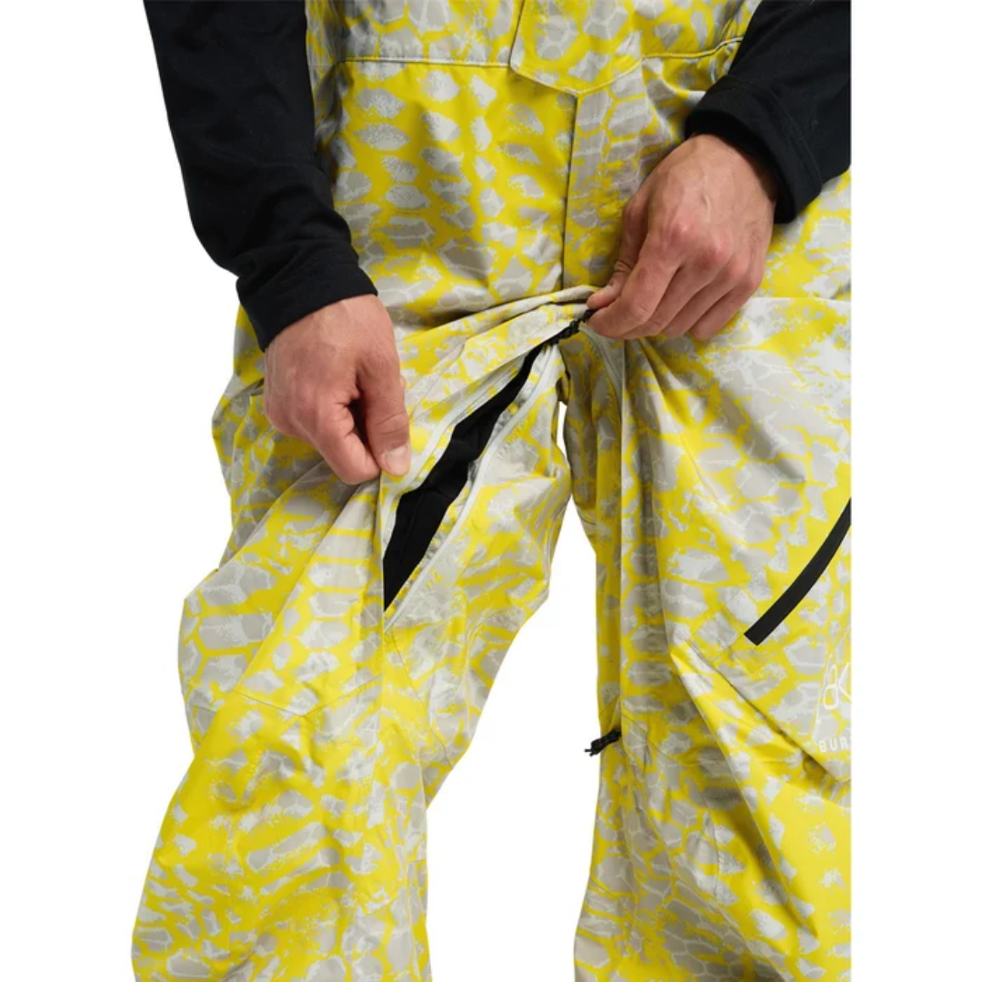 Burton Burton Men's [ak] Cyclic GORE-TEX 2L Bib Pants - Atomic Shatter Atomic Shatter S Mens Snowboard Bib Pants