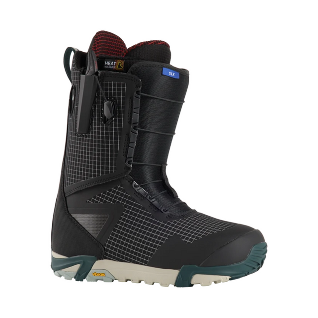 Burton Burton Men's SLX Snowboard Boots - Black Black 11.5 Mens Quick Pull Boots 6 to 15 US Mens size