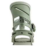 Burton Burton Men's Mission Re:Flex Snowboard Bindings - Talc Green Talc Green M Mens Snowboard Bindings