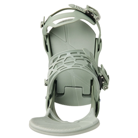 Burton Burton Men's Mission Re:Flex Snowboard Bindings - Talc Green Talc Green M Mens Snowboard Bindings