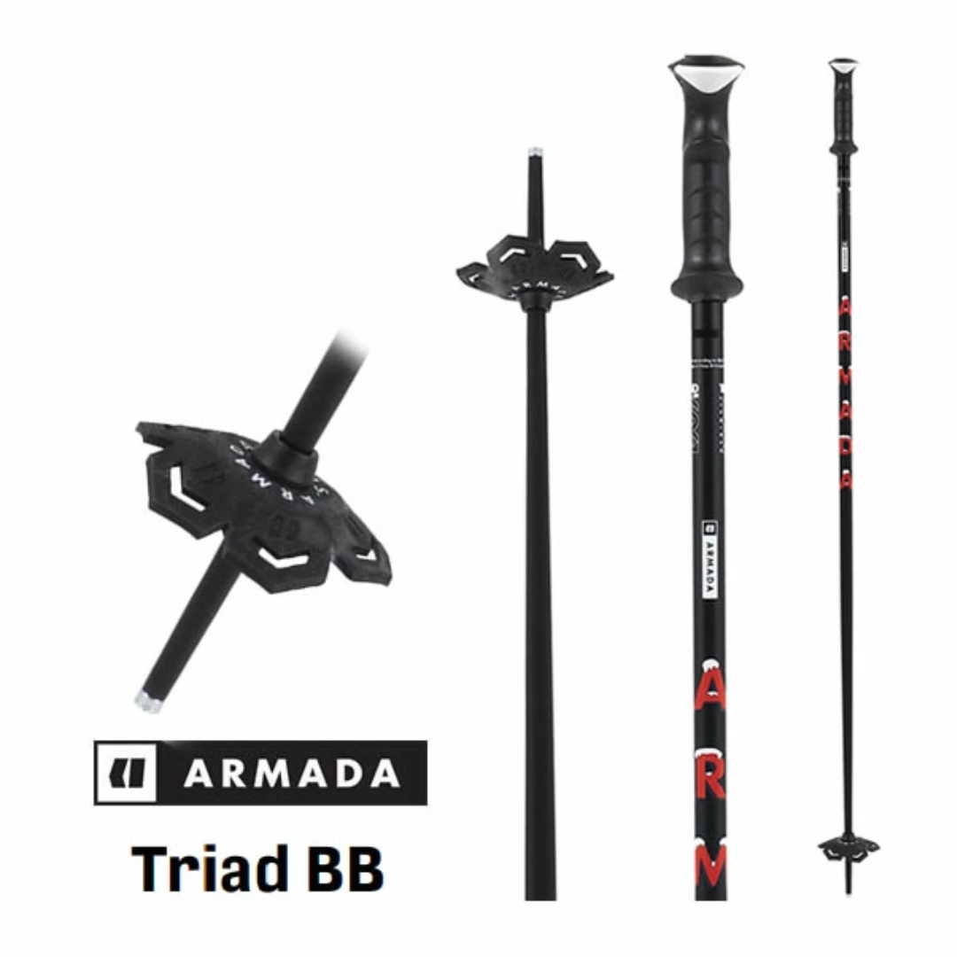 Armada Armada Unisex TRIAD BB Ski Poles Multi 100 Mens Ski Poles