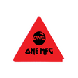 One Ball Jay One Ball Jay Maiden Triangle Scraper Red OS Snowboard Waxing Tools