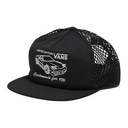 Vans Vans Men's Retro Unstructured Trucker Black One Size Mens Hats Flat Brim