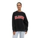 Brunette Brunette Blonde NYBF Crew Rose Blush XS/S Womens Long Sleeve Shirts
