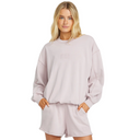 Billabong Billabong Women's So Typical Kendal Crew Fleece Black Pebble S Womens Pull Over Hoodies