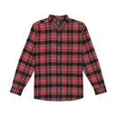 Volcom Volcom Men's Caden Plaid LS Cranberry S Mens Flannel Long Sleeve Shirts