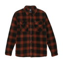 Volcom Volcom Men's Bowered Fleece Long Sleeve Merlot S Mens Flannel Long Sleeve Shirts