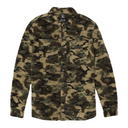 Volcom Volcom Men's Bowered Fleece Long Sleeve Merlot S Mens Flannel Long Sleeve Shirts
