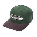 Volcom Volcom Men's Hot Tune Flexfit Dark Forest S/M Mens Hats Flat Brim