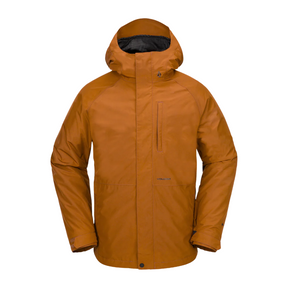 Volcom Volcom Men's DUA Insulated Gore-Tex Jacket - Caramel Caramel S Mens Gore-Tex Jackets