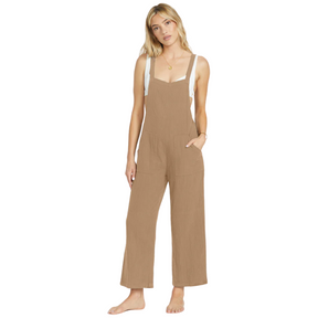 Billabong Billabong Women's Pacific Time Onsie Black Sands S Womens Rompers
