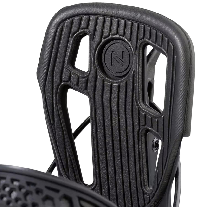 Flow NX2 Fusion Men's Rear Entry Snowboard Bindings - Black