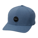 RVCA RVCA Shane Flexfit Hat Grey S-M Mens Hats Curved Brim