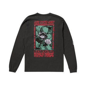 RVCA RVCA Men's One Night Only LS Tee Black M Mens Long Sleeve T-Shirts
