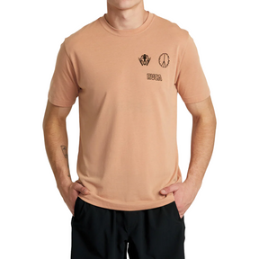 RVCA RVCA Men's Relic Stack SS Tee Earth Clay S Mens T-Shirts