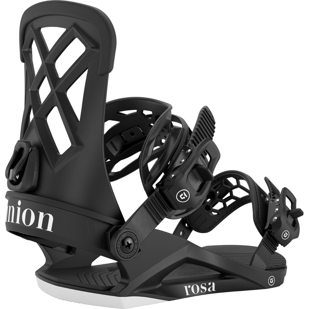 Union Union Women's Rosa Snowboard Bindings - Black Black S Womens Snowboard Bindings