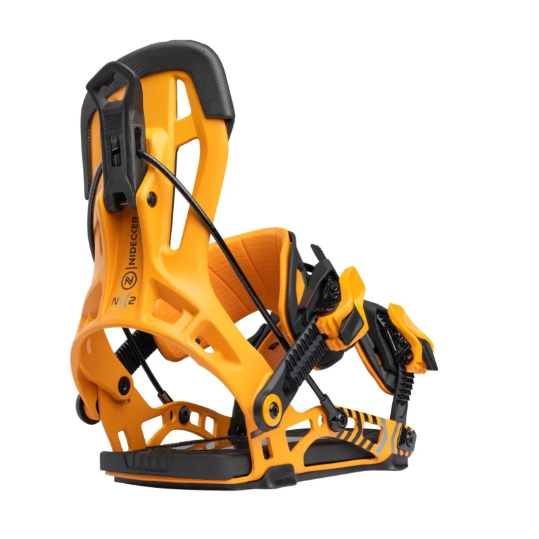 Nidecker Men's NX2 Fusion Snowboard Bindings - Mango