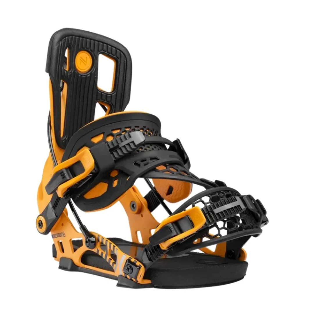 Nidecker Men's NX2 Fusion Snowboard Bindings - Mango