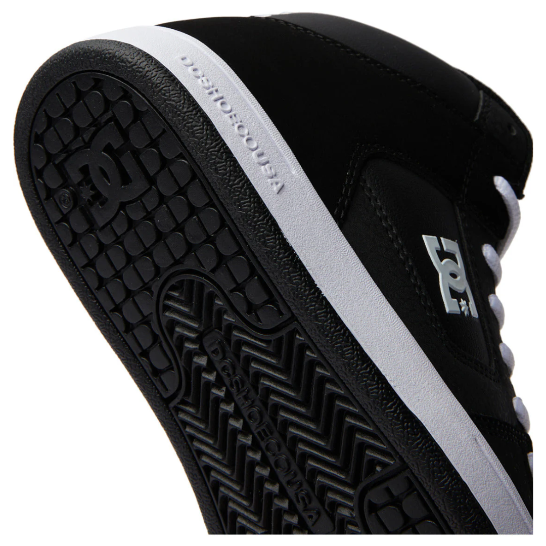 DC Youth Manteca 4 Hi Shoes - Black/Black/White