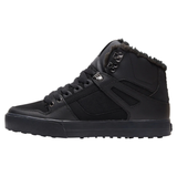 DC Men's Pure High-Top WC WNT Shoes - Black/Black/Black