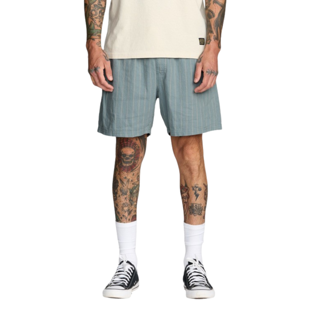 RVCA RVCA Men's Sands Elastic 17" Shorts Lead S Mens Casual Shorts