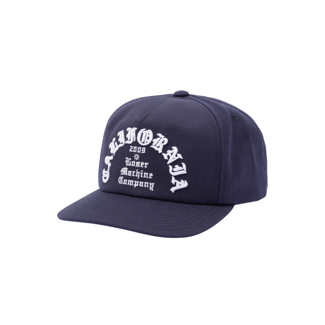 Loser Machine Loser Machine Men's Fantastic Snapback Hat - Navy Navy OS Mens Hats Flat Brim