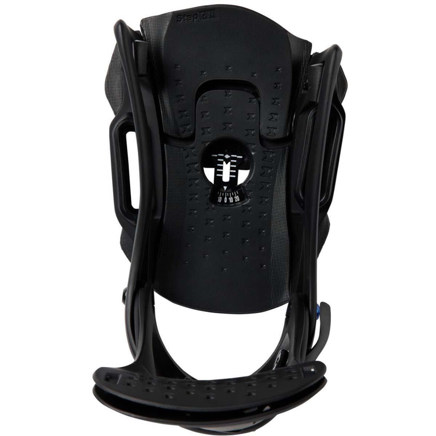 Burton Burton Men's Step On® Genesis EST® Snowboard Bindings - Black Black S Mens Snowboard Bindings