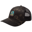 RDS RDS Men's Snapback Brookie Hat Black Camo S/M Mens Hats Curved Brim