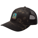 RDS RDS Men's Snapback Brookie Hat Black Camo S/M Mens Hats Curved Brim
