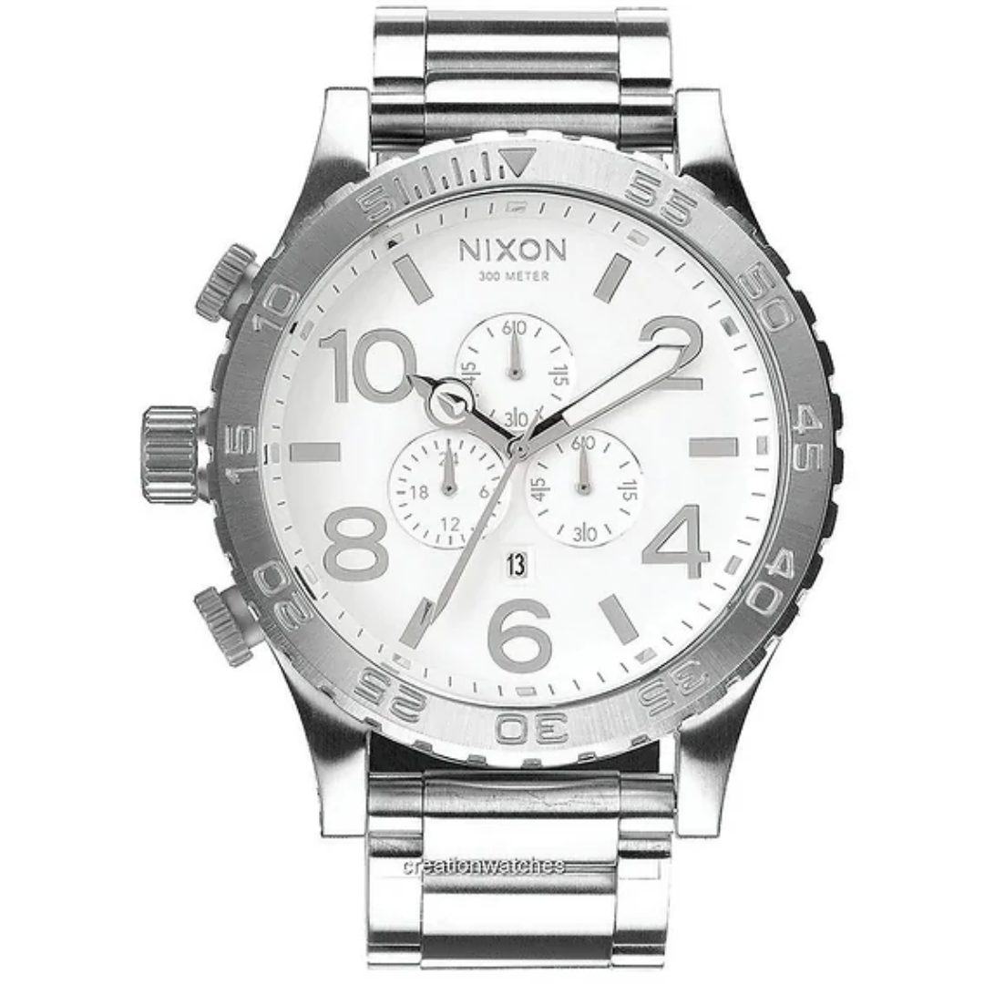 Nixon Nixon 51 30 Chrono Watch Mens Analog Metal Band