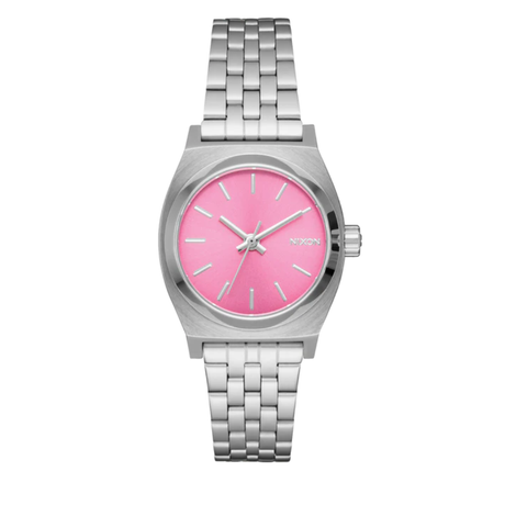Nixon Nixon Small Time Teller Watch Womens Analog Metal Band