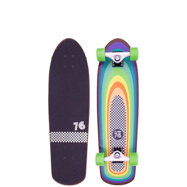 ZFlex ZFlex Cruiser Shorebreak Surf-A-Gogo 30" Multi 29" Longboard Cruiser - 27 to 32 Inches